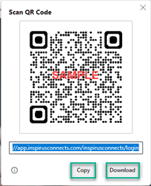 QR Code - save or download-png