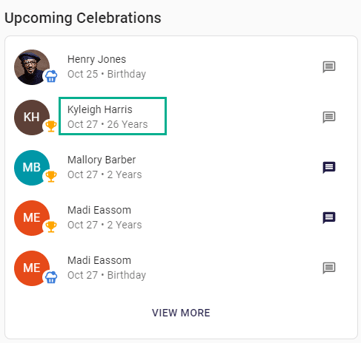 Upcoming Celebrations - Click on Name-png